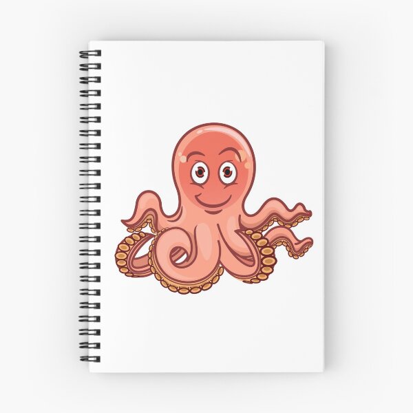 Item preview, Cute Orange Octopus  designed and sold by treasure-crafts.