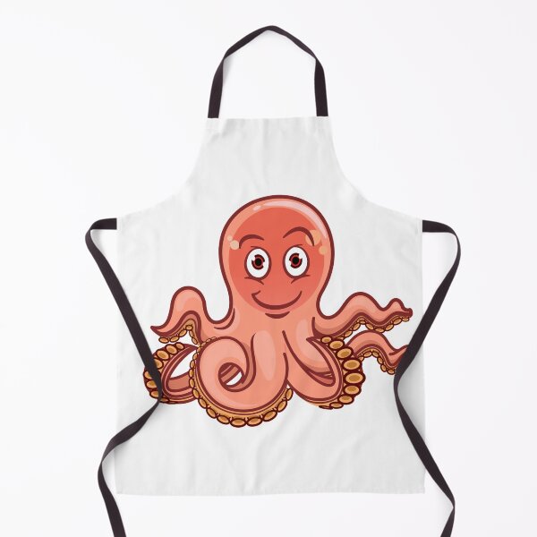 Item preview, Cute Orange Octopus  designed and sold by treasure-crafts.