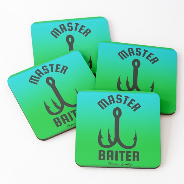 Item preview, master baiter fishing pun funny designed and sold by toastygoat.