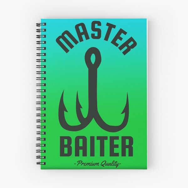 Item preview, master baiter fishing pun funny designed and sold by toastygoat.