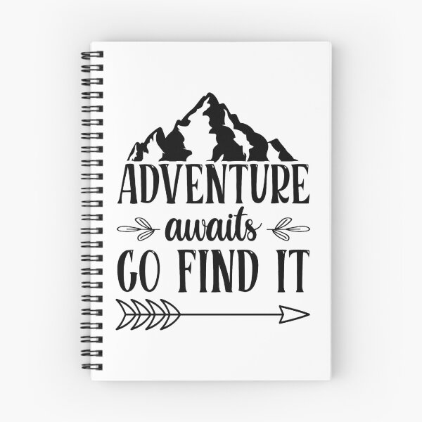 Item preview, Adventure Awaits  Go Find It Funny camping adventure lover gift designed and sold by Theobsessed01.