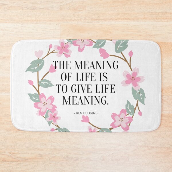 Item preview, The Meaninng of Life is to Give Life Meaning designed and sold by yyolka.