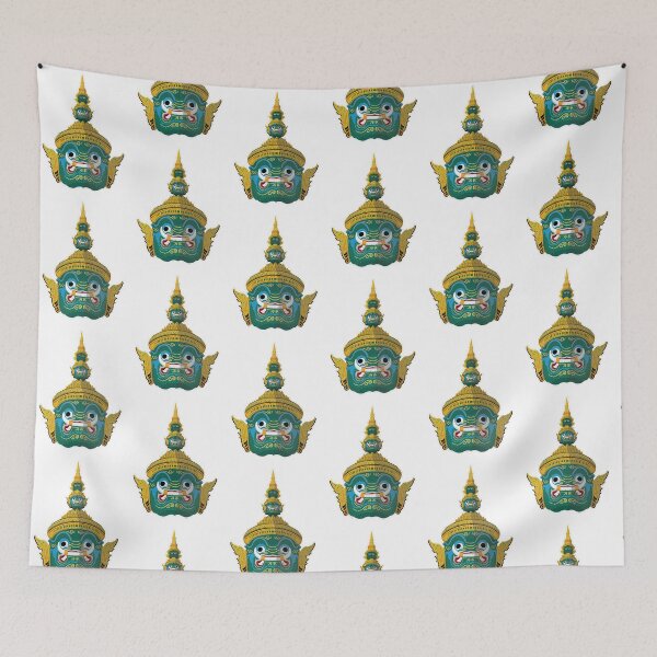 Item preview, giant warrior ramayana designed and sold by romio006.