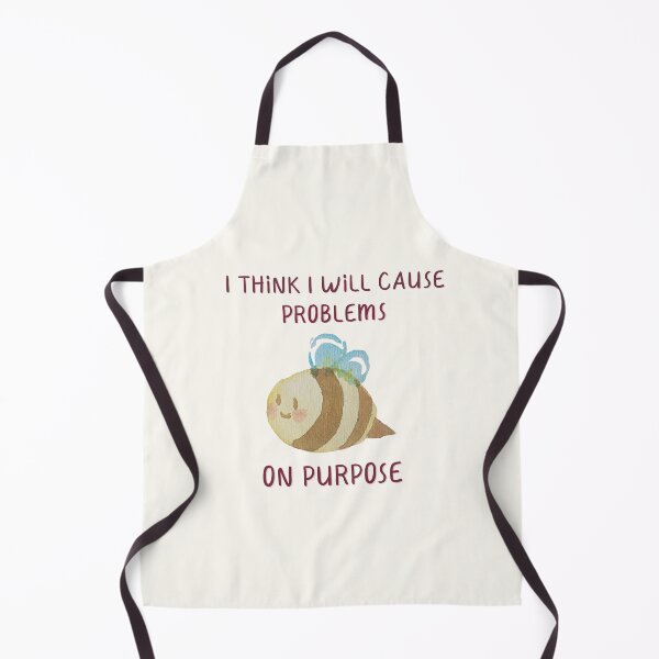 Item preview, I Think I Will Cause Problems On Purpose, Bumblebee Quote designed and sold by ForTheFrogWar.