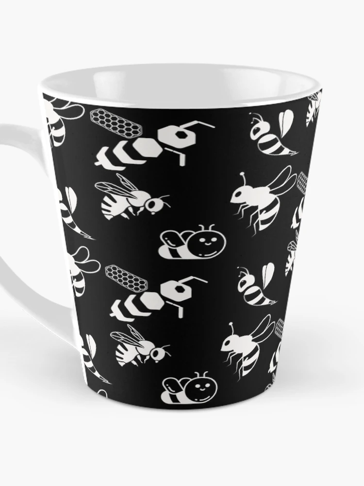 Thumbnail 3 of 4, Coffee Mug, Bee pattern designed and sold by Patternsonly.