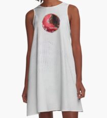 Bubble - Red A-Line Dress