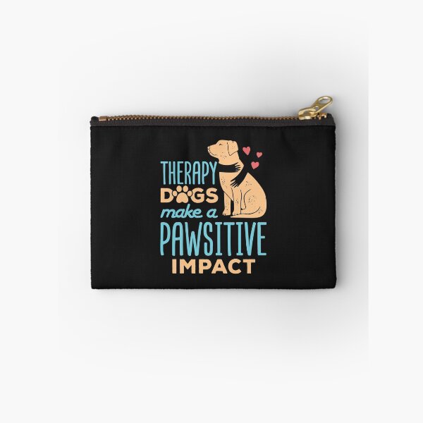 Item preview, Therapy Dogs Make a Pawsitive Impact designed and sold by jaygo.