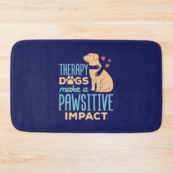 Item preview, Therapy Dogs Make a Pawsitive Impact designed and sold by jaygo.