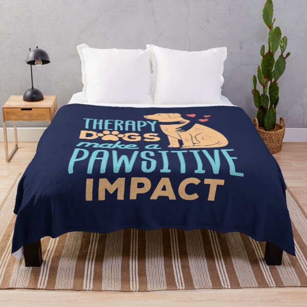 Item preview, Therapy Dogs Make a Pawsitive Impact designed and sold by jaygo.