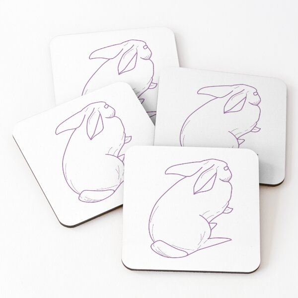 Item preview, purple bunny designed and sold by AnnaBaldon.