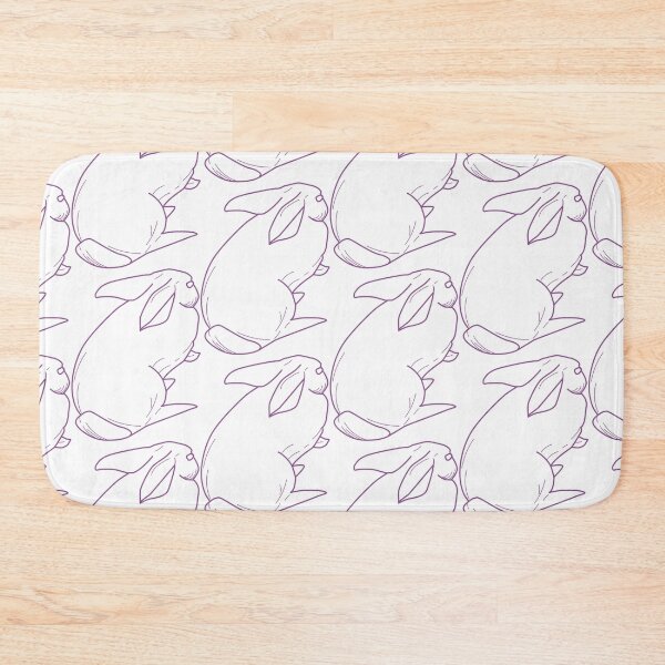 Item preview, purple bunny designed and sold by AnnaBaldon.