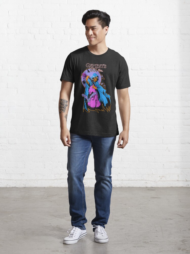 Thumbnail 5 of 7, Essential T-Shirt, Bass Player designed and sold by GambitsInk.