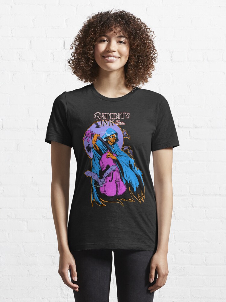 Thumbnail 6 of 7, Essential T-Shirt, Bass Player designed and sold by GambitsInk.