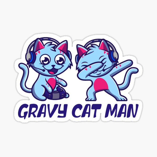 Gravycatman Gifts Merchandise Redbubble - gravy cat man playing roblox