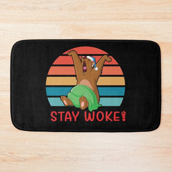 Item preview, Stay Woke Tees: bear yawn and sleep designed and sold by timothybakerhi.