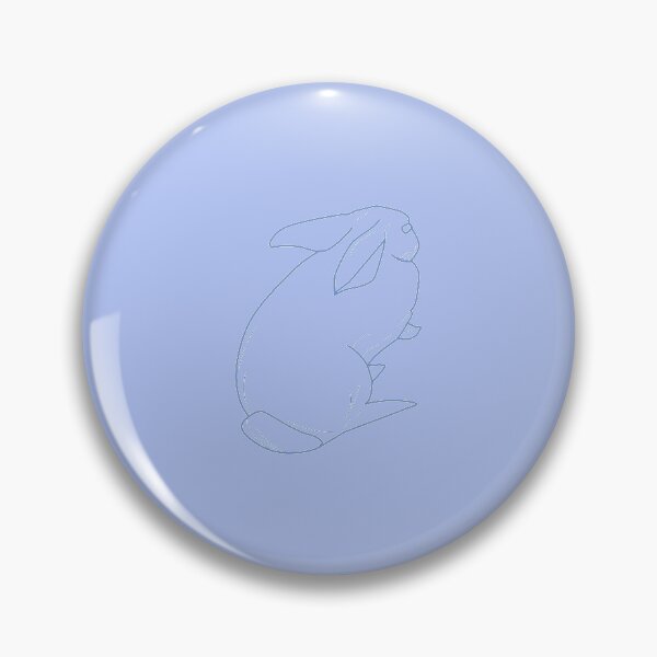 Item preview, blue bunny designed and sold by AnnaBaldon.