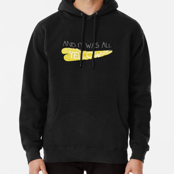 Todo era amarillo Sudadera con capucha
