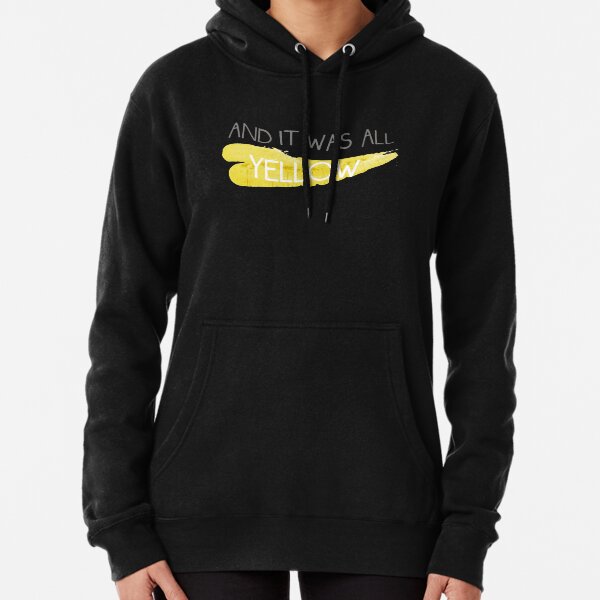 Todo era amarillo Sudadera con capucha
