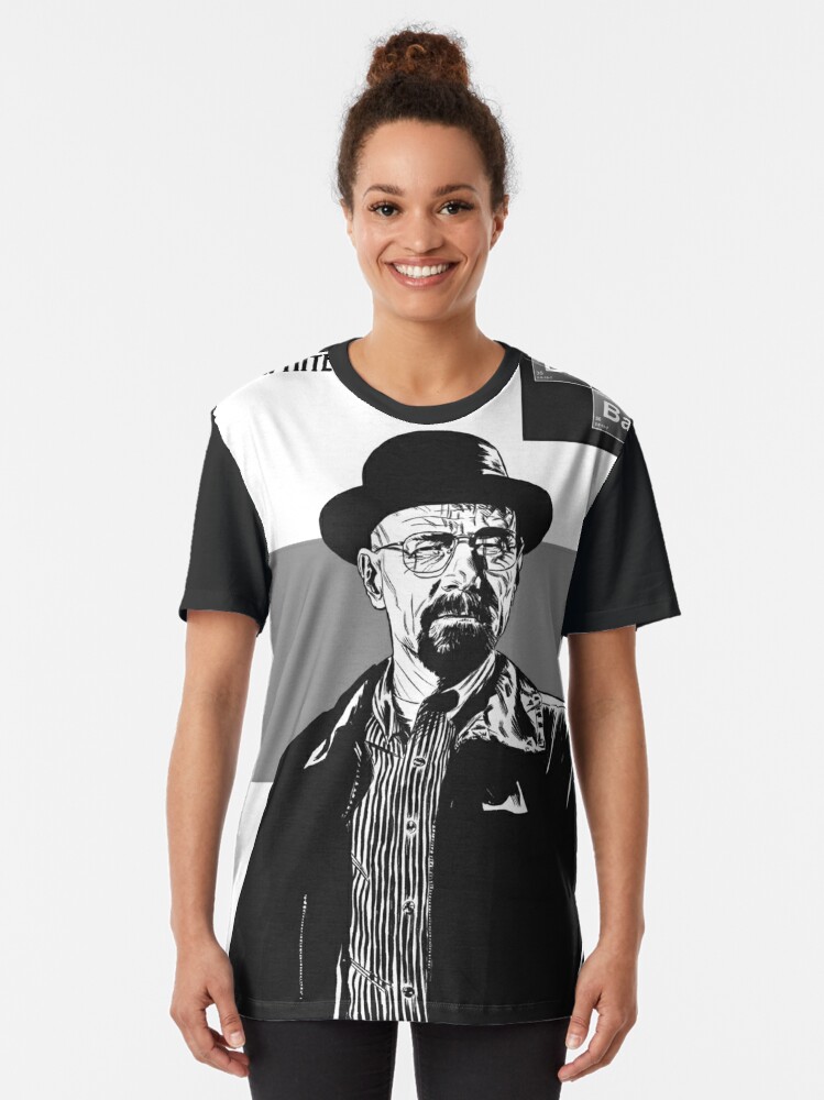 BREAKING BAD WALTER WHITE tv series t-shirt Graphic T-Shirt for Sale by Dario  Formisani
