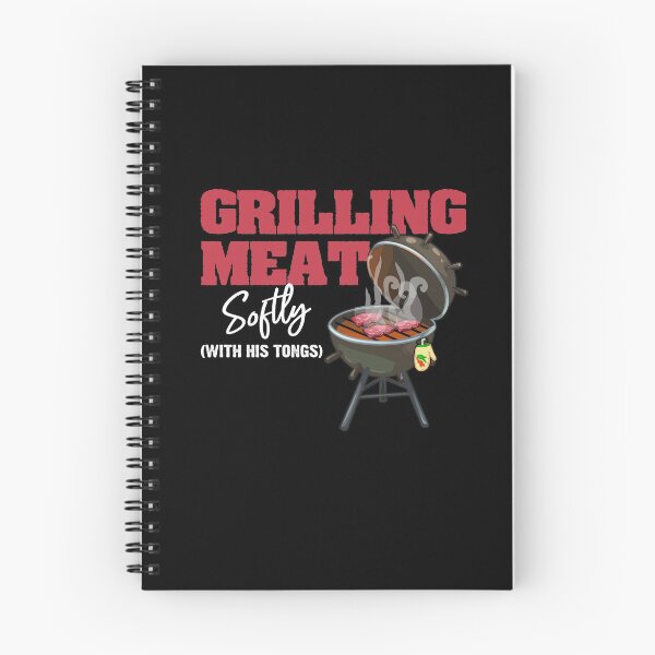 Item preview, Grilling Meat Softly With His Tongs Funny BBQ Griller Lovers designed and sold by Dressed For  Duty.