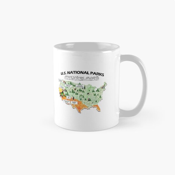 Item preview, 62 National Parks Map Gifts US Park Vintage Camping Hiking designed and sold by Independence arrival.