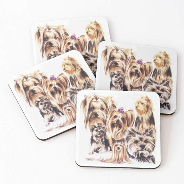 Item preview, Yorkshire Terrier Montage designed and sold by BarbBarcikKeith.