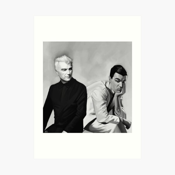 David Byrne Art Print