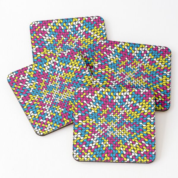 Item preview, Warped Metaballs Pattern (CMYK Colour) designed and sold by John Uttley.
