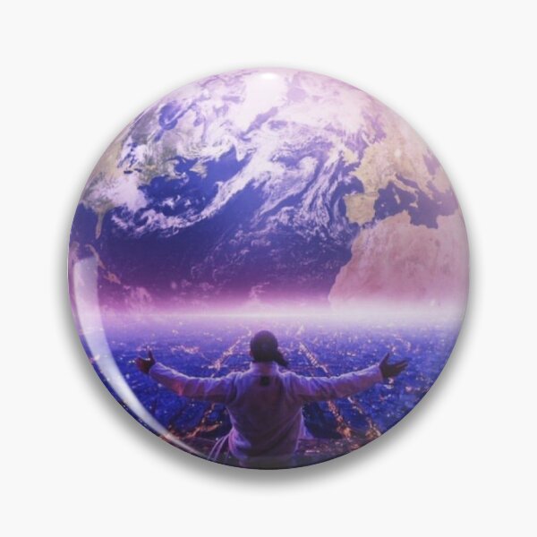 Item preview, Planet earth, top of the world wallpaper designed and sold by Niekvs.