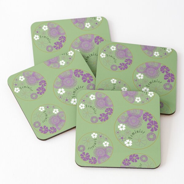 Item preview, Feminist floral circle designed and sold by ncxadair.