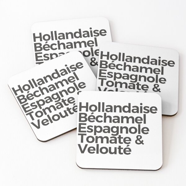 Item preview,  Five Mother Sauces designed and sold by araeesha0315.