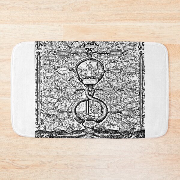 Item preview, Tree of life and death nota mortum latin  designed and sold by toastygoat.