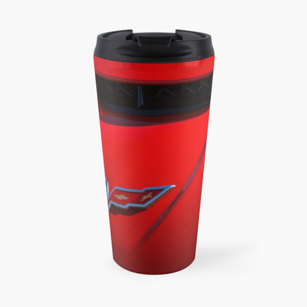 Red C6 Travel Mug