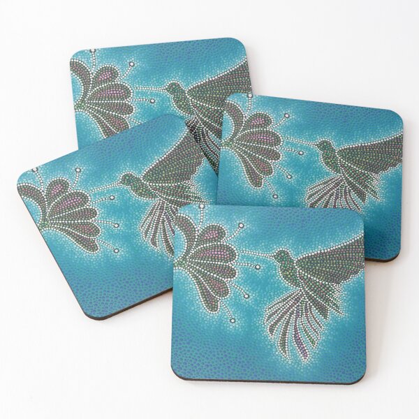 Item preview, Hummingbird and flower illustration designed and sold by Chloe Nyiri.