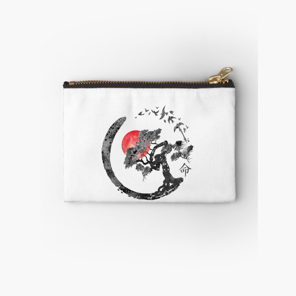 Item preview, Enso circle and Bonsai tree designed and sold by Rosaliartbook.