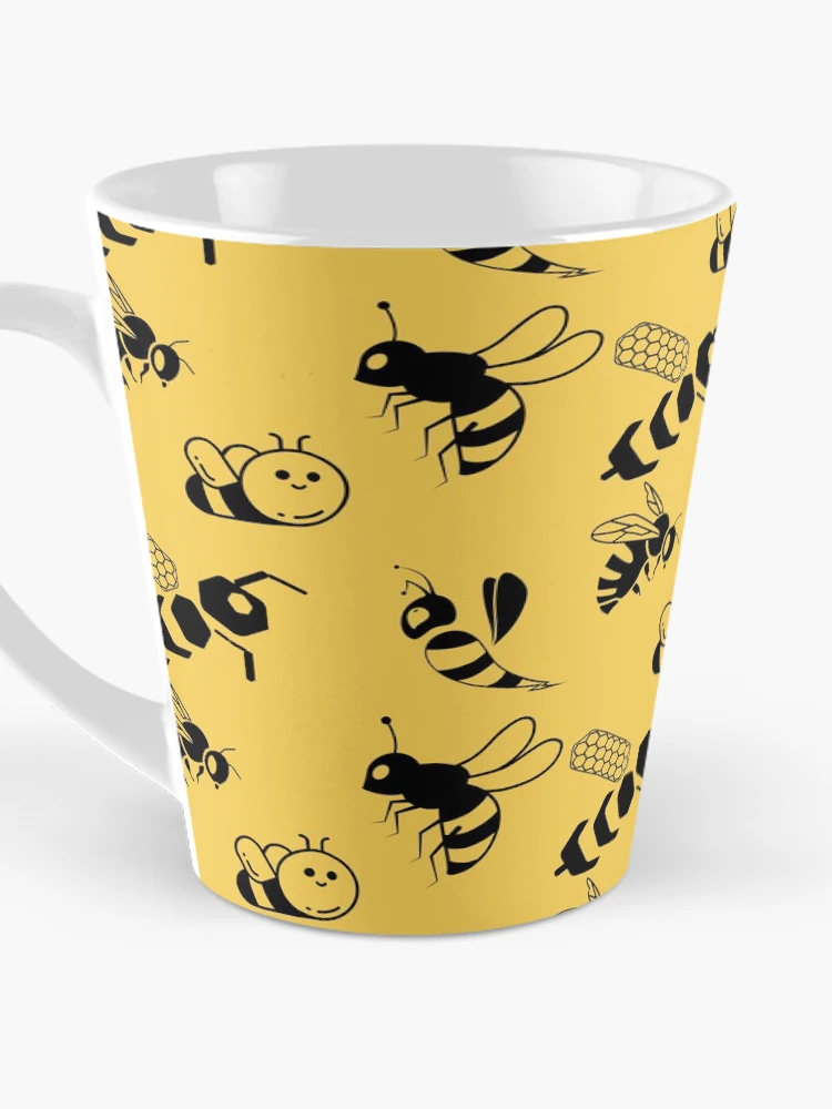 Thumbnail 3 of 4, Coffee Mug, Bee pattern designed and sold by Patternsonly.