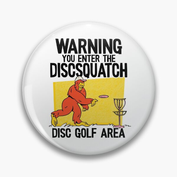 Item preview, Discsquatch Disc Golf Area Funny Bigfoot Disc Golf designed and sold by Stronzi.