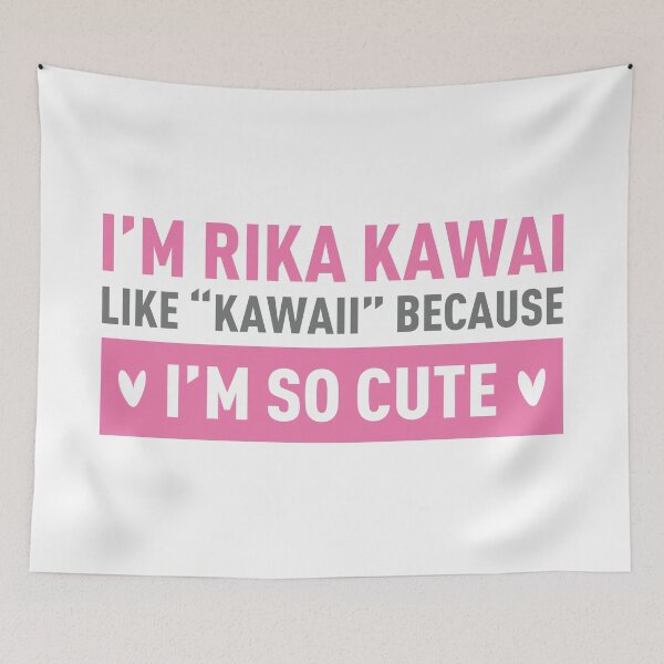 Item preview, Like "Kawaii" Because I'm So Cute (Pink And Grey) designed and sold by FilipeFerreira.