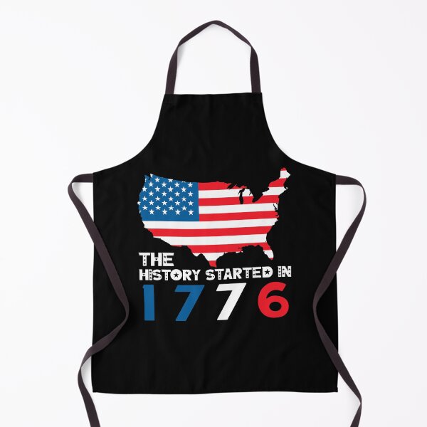 Aperçu de l'œuvre L'histoire a commencé en 1776 T-shirt du jour de l'indépendance des États-Unis créée et vendue par TeesHunt21.