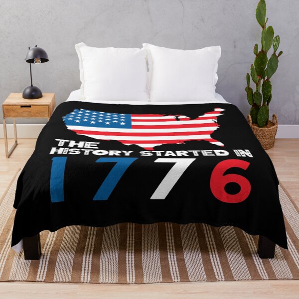 Item preview, The History Started In 1776 U.S.A Independence day T-Shirt designed and sold by TeesHunt21.