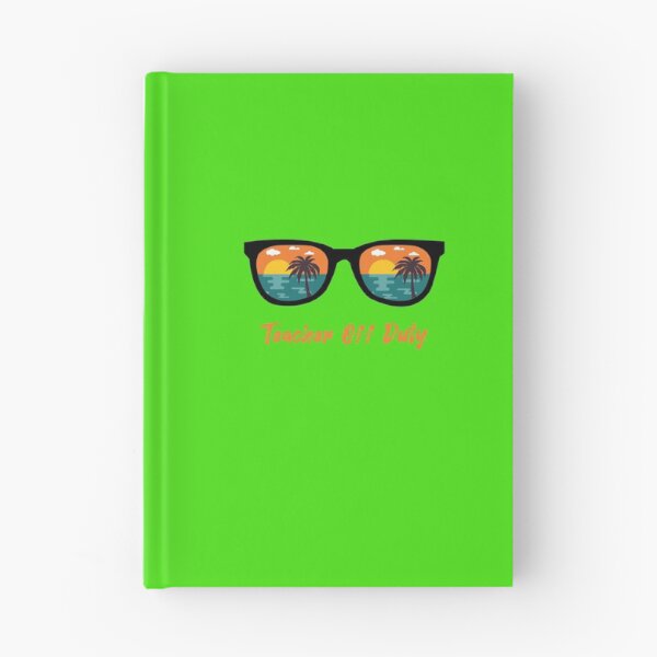 Item preview, "Teacher Off Duty " Sunglasses Beach Sunset designed and sold by Soukainadesign.