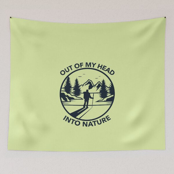 Item preview, Thru hiking design. out of my head into nature. designed and sold by NobelFashion.