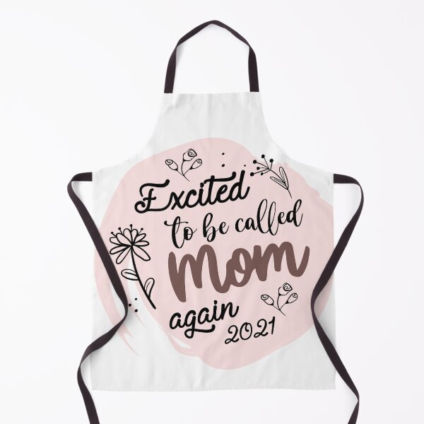 Item preview, Excited to be called Mom again 2021 designed and sold by Medmac's Designs.