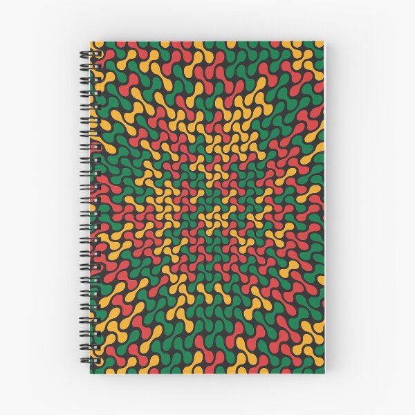 Item preview, Warped Metaballs Pattern (Rasta Colours) designed and sold by John Uttley.