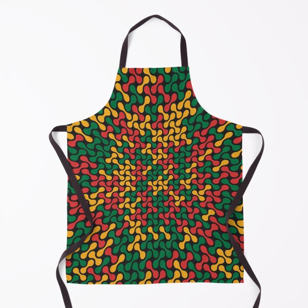 Item preview, Warped Metaballs Pattern (Rasta Colours) designed and sold by John Uttley.