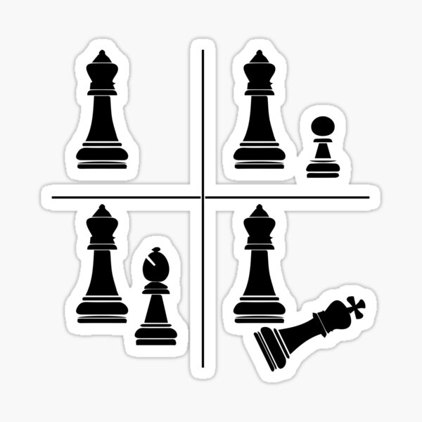 Chess Loss Meme Sticker