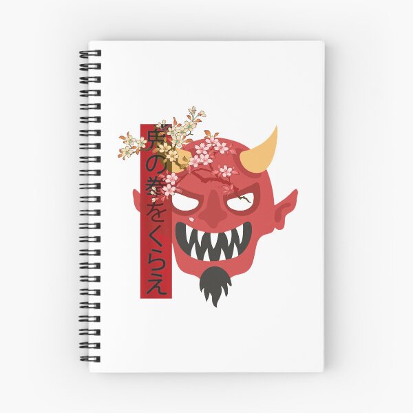 Item preview, Japanese demon art face Skull devil oni harajuku aesthetic designed and sold by Independence arrival.