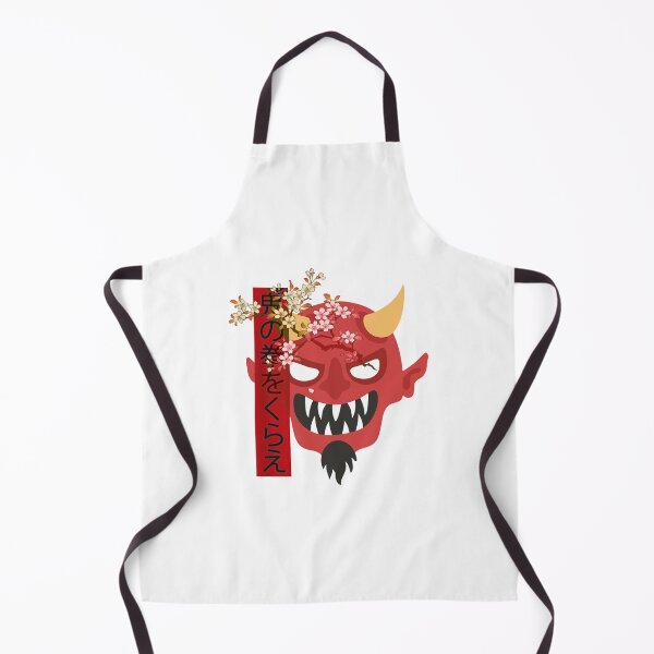 Item preview, Japanese demon art face Skull devil oni harajuku aesthetic designed and sold by Independence arrival.