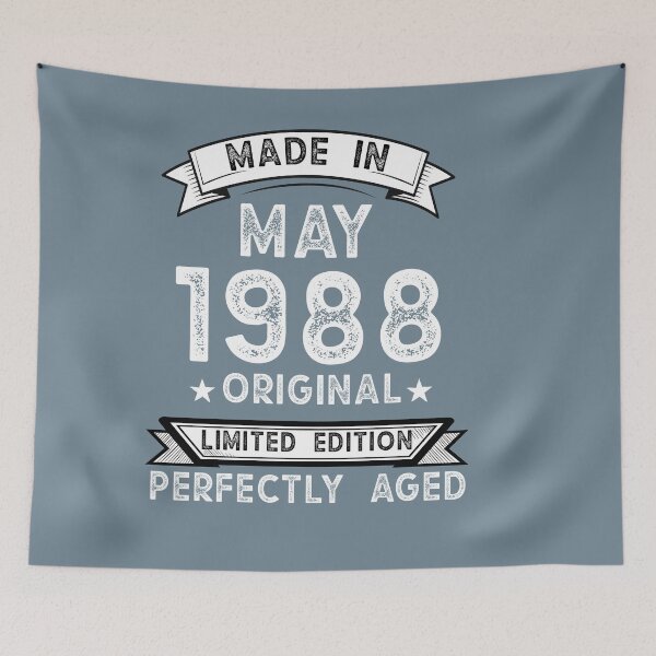 Item preview, Made In May 1988 33Th Birthday designed and sold by Raminovitch.