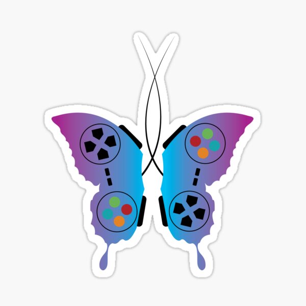 Download Butterfly Svg Stickers Redbubble